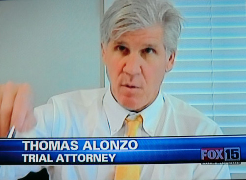Trial attorney Thomas Alonzo on Fox15