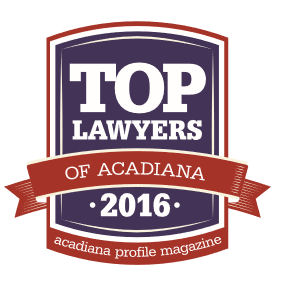 Top Lawyers of Acadiana 2016